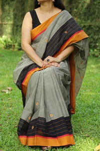New Arrival Designer Linen Silk Saree