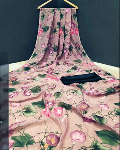 Awesome Pink  Color Designer Saree
