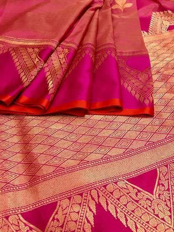 Exclusive Pink Color Designer Saree