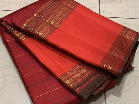 Captivating Maroon Color Designer Saree