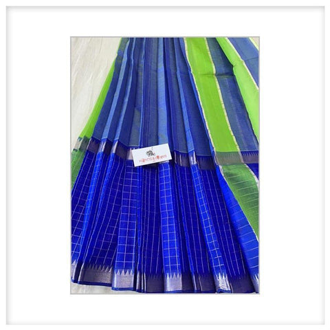 Awesome Blue Color Kanjivarm Designer Saree