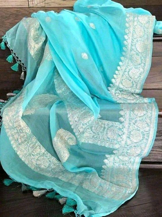 New Arrival Designer Linen Silk Saree
